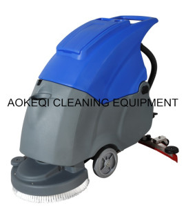 Battery Powered Walk Behind Cleaning Equipment Floor Scrubber Dryer