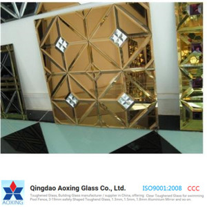 Bronze Tinted/Color Float Silver/Aluminium Mirror for Decoration/Building